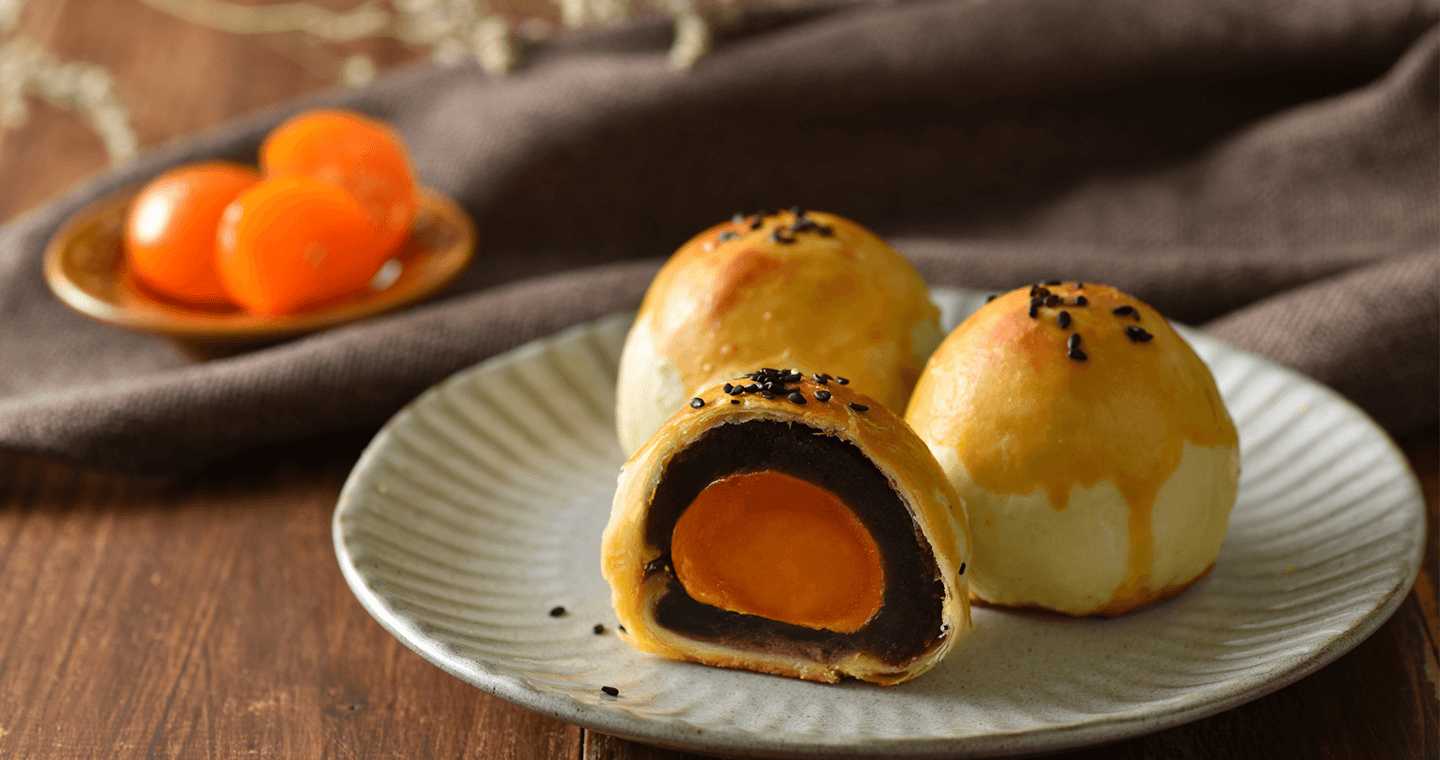 烏豆沙蛋黃酥手提禮盒(10入)《商品有效期限12天》