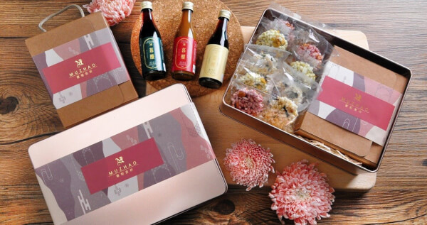 小暮釀手作醬油 醬香米餅玫瑰金禮盒