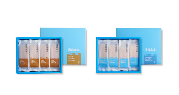 花生愛餡蛋捲 + 經典肉鬆蛋捲《明星商品》