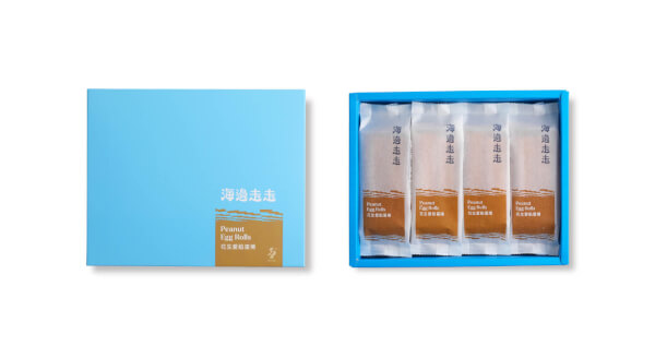 花生愛餡蛋捲 《明星商品》（2盒一組）