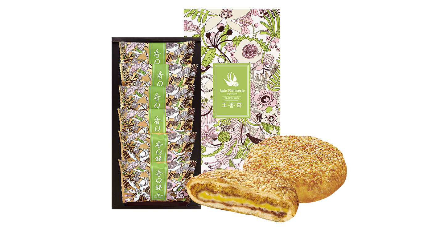 香Q餅6入禮盒 x 6盒◆奶素/效期25天◆