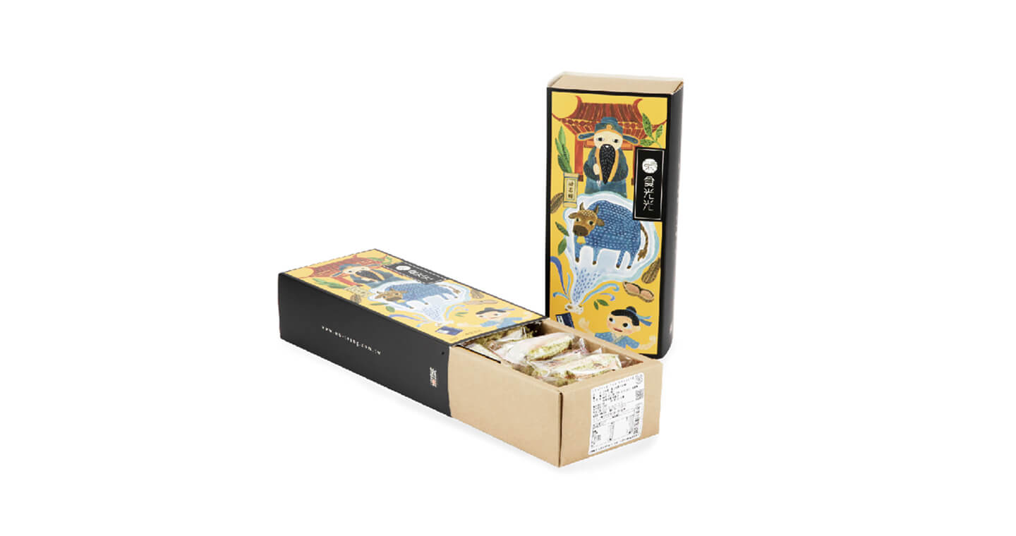 【茶食光光】阿里山高山烏龍茶牛軋糖(300g盒裝)*4盒