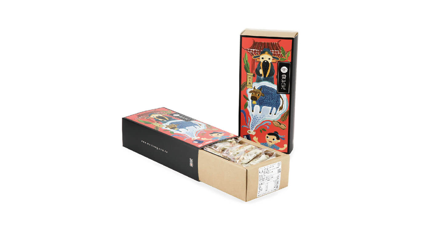 【茶食光光】阿里山金萱紅茶牛軋糖(300g盒裝)*4盒