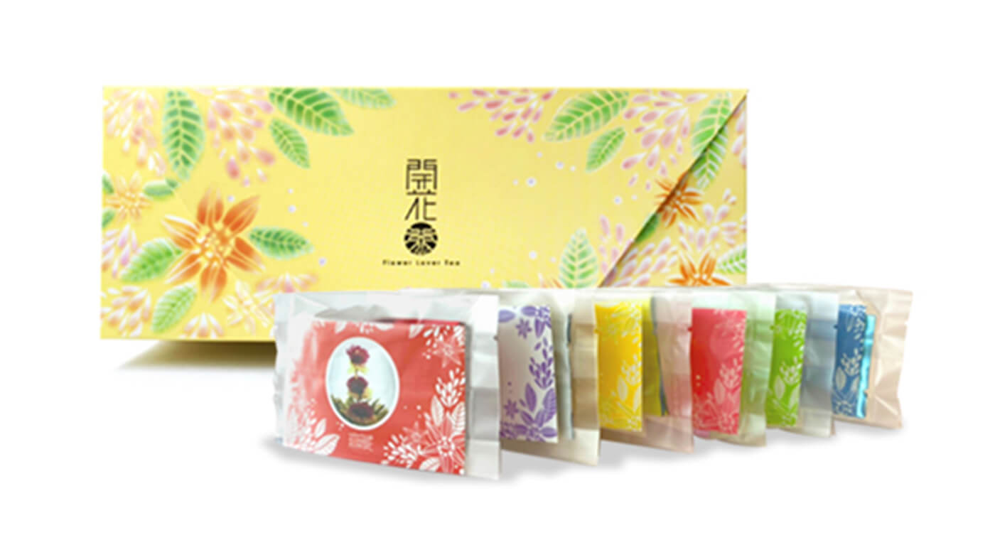 【無藏嚴選】會開花的茶--6入裸包精緻禮盒(6款花型各1入)*2盒