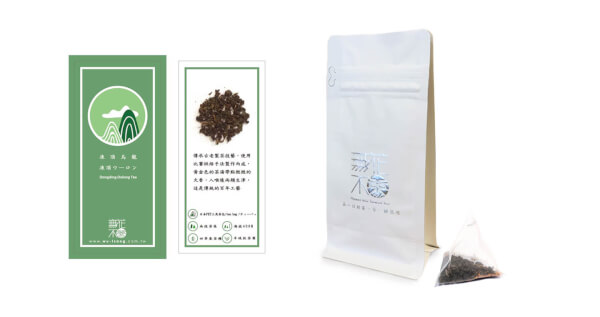 【無花不茶】原葉花茶系列-原味經典款：凍頂烏龍—3g三角茶包*10入裝*2袋