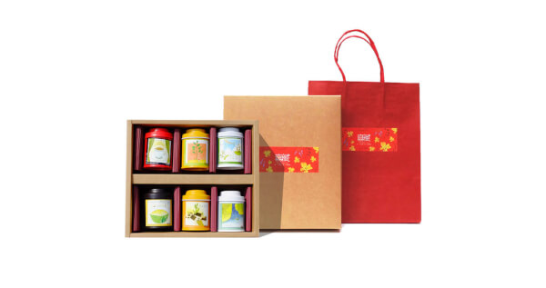 【無藏嚴選】阿里山原味茶清香茶禮-6入精緻小茶罐禮盒