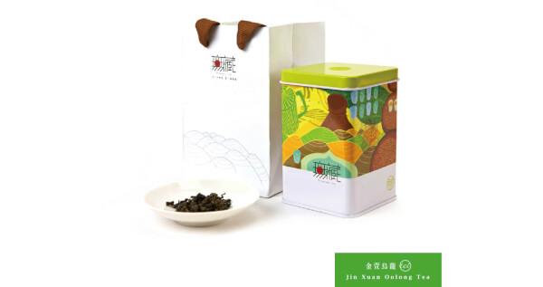 【無藏故事茶】阿里山金萱烏龍-100g方罐裝*2罐