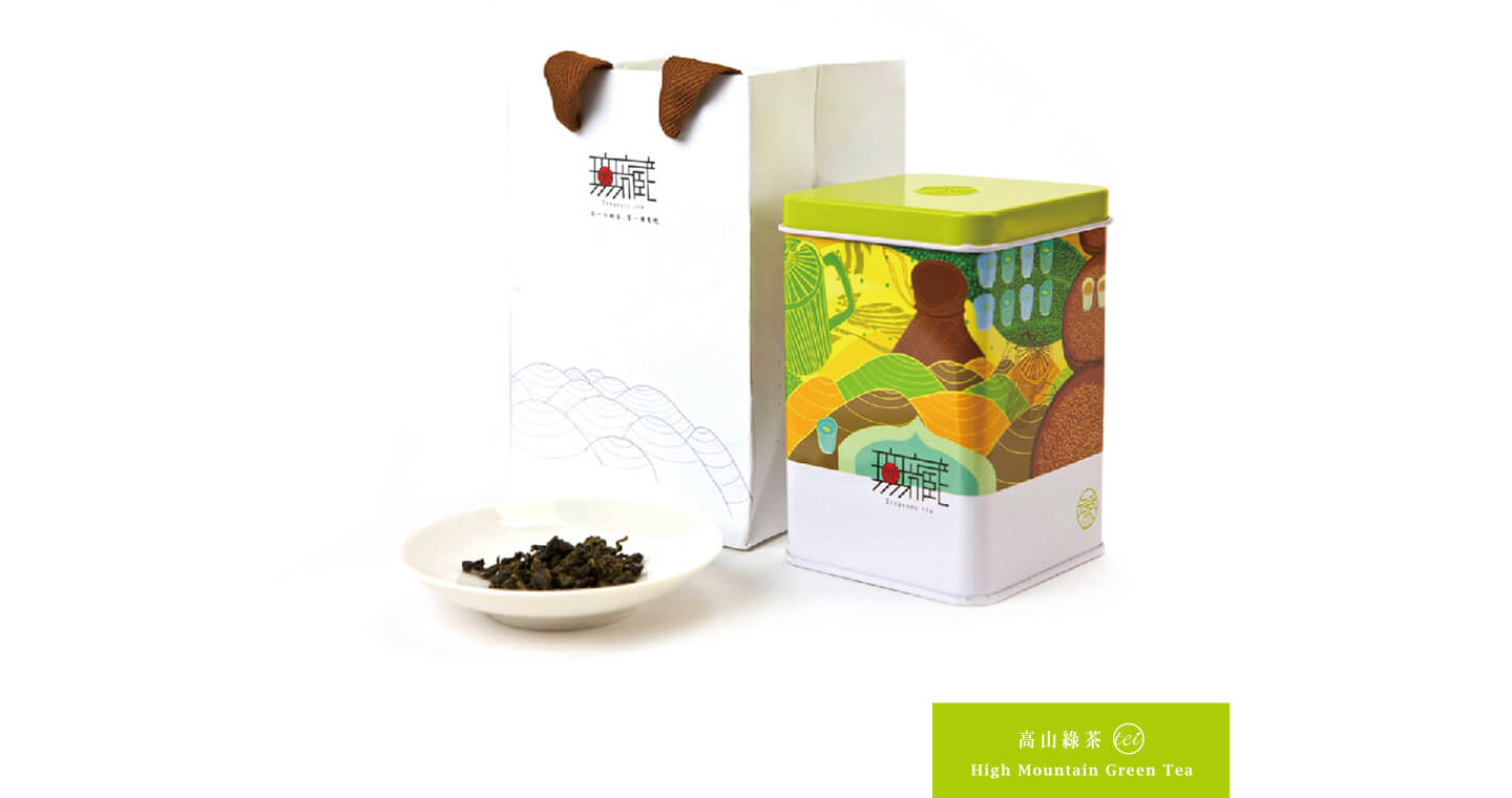 【無藏故事茶】阿里山金萱綠茶-100g方罐裝*2罐