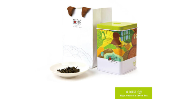 【無藏故事茶】阿里山金萱綠茶-100g方罐裝*2罐