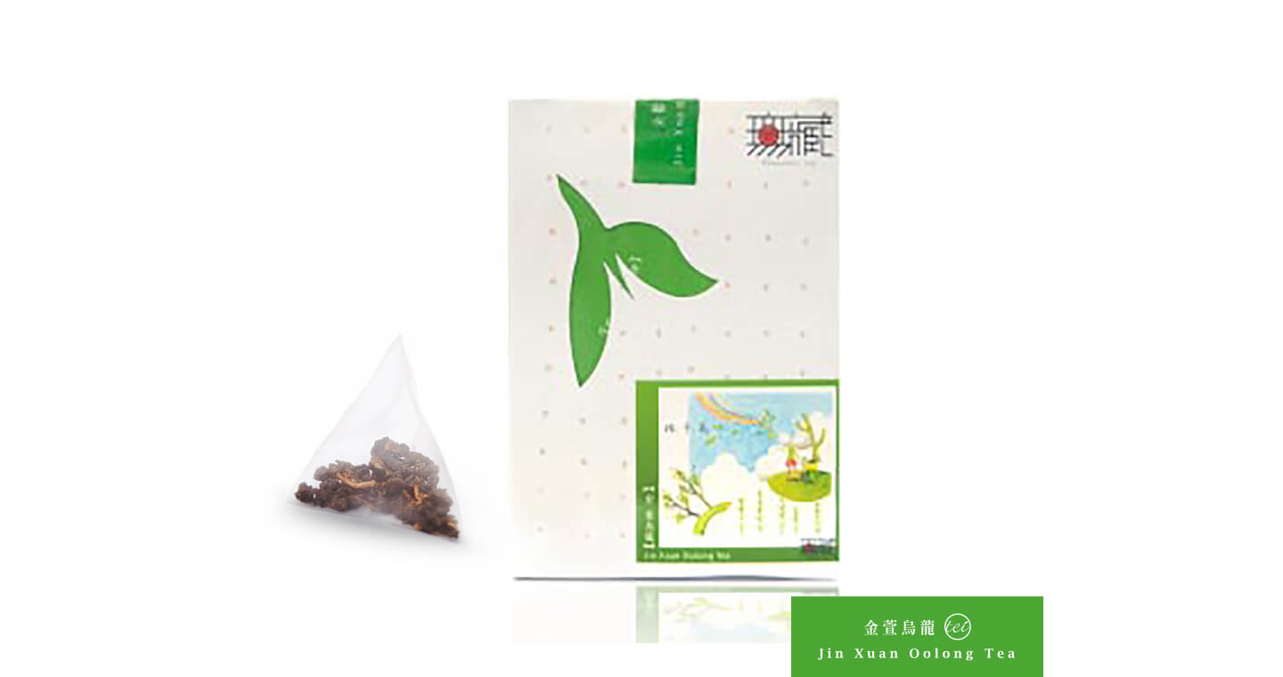 【無藏故事茶】阿里山金萱烏龍茶 原片三角茶包(10入盒裝)*2盒