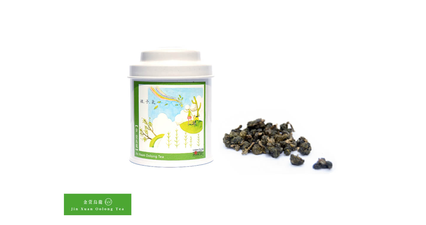 【無藏故事茶】阿里山金萱烏龍-18g優雅小茶罐*5罐