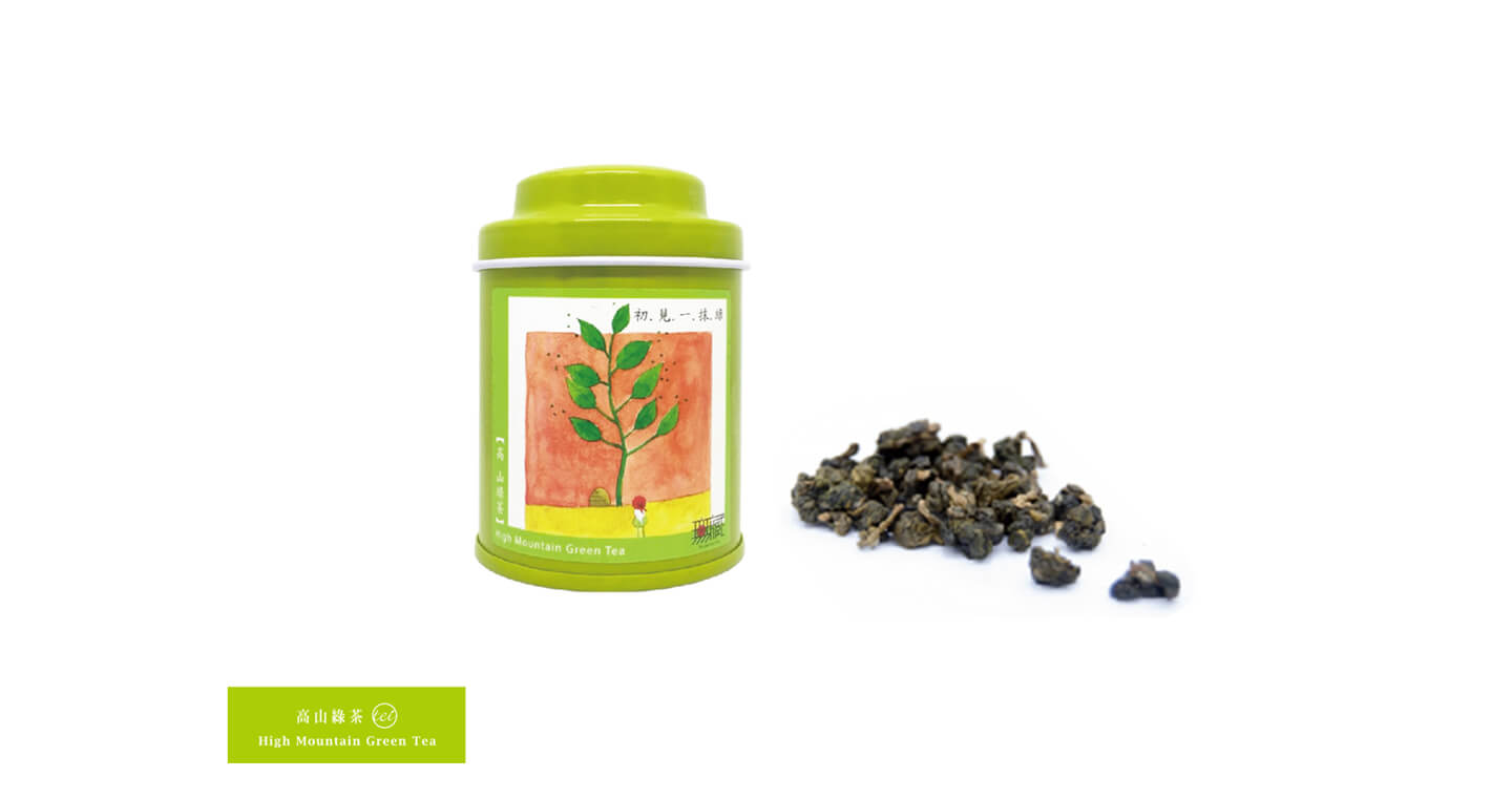 【無藏故事茶】阿里山金萱綠茶-18g優雅小茶罐*5罐