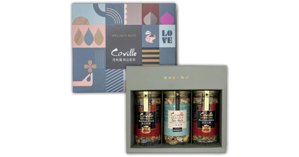 芝芝有味禮盒(香芝核桃+雙活菌三堅奇果)