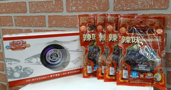 君子禮盒-傳統鵪鶉辣味鐵蛋 X 4袋(24入)