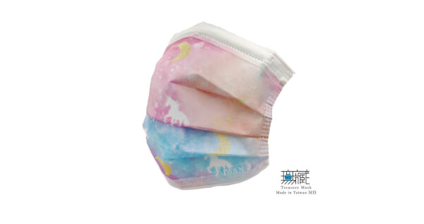 夢幻聖獸 三層防護口罩｜成人款5入裝*6包