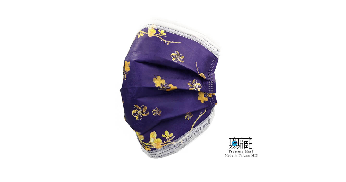 自慢堂 三層防護口罩｜成人款5入裝*6包