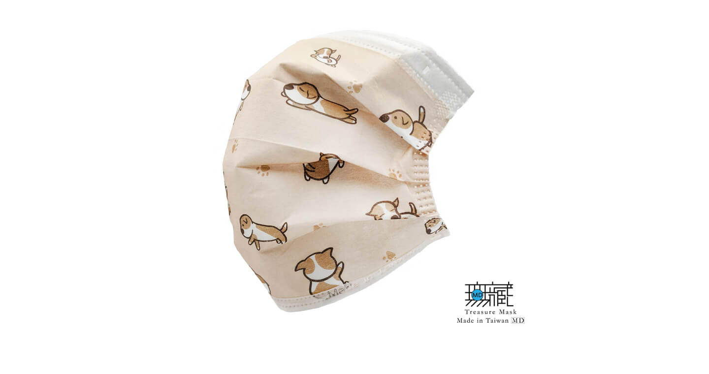 底迪橘 三層防護口罩｜成人款5入裝*6包