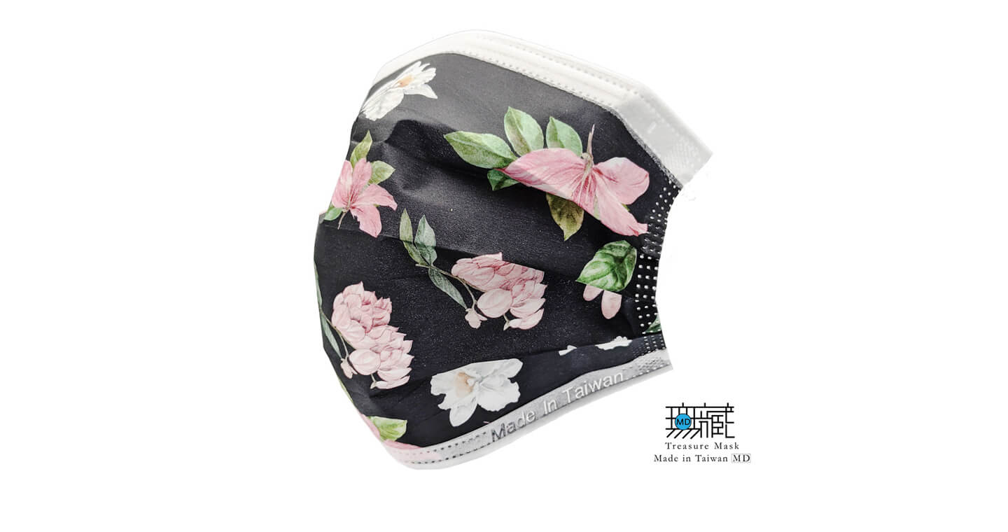 扶桑花 三層防護口罩｜成人款5入裝*6包