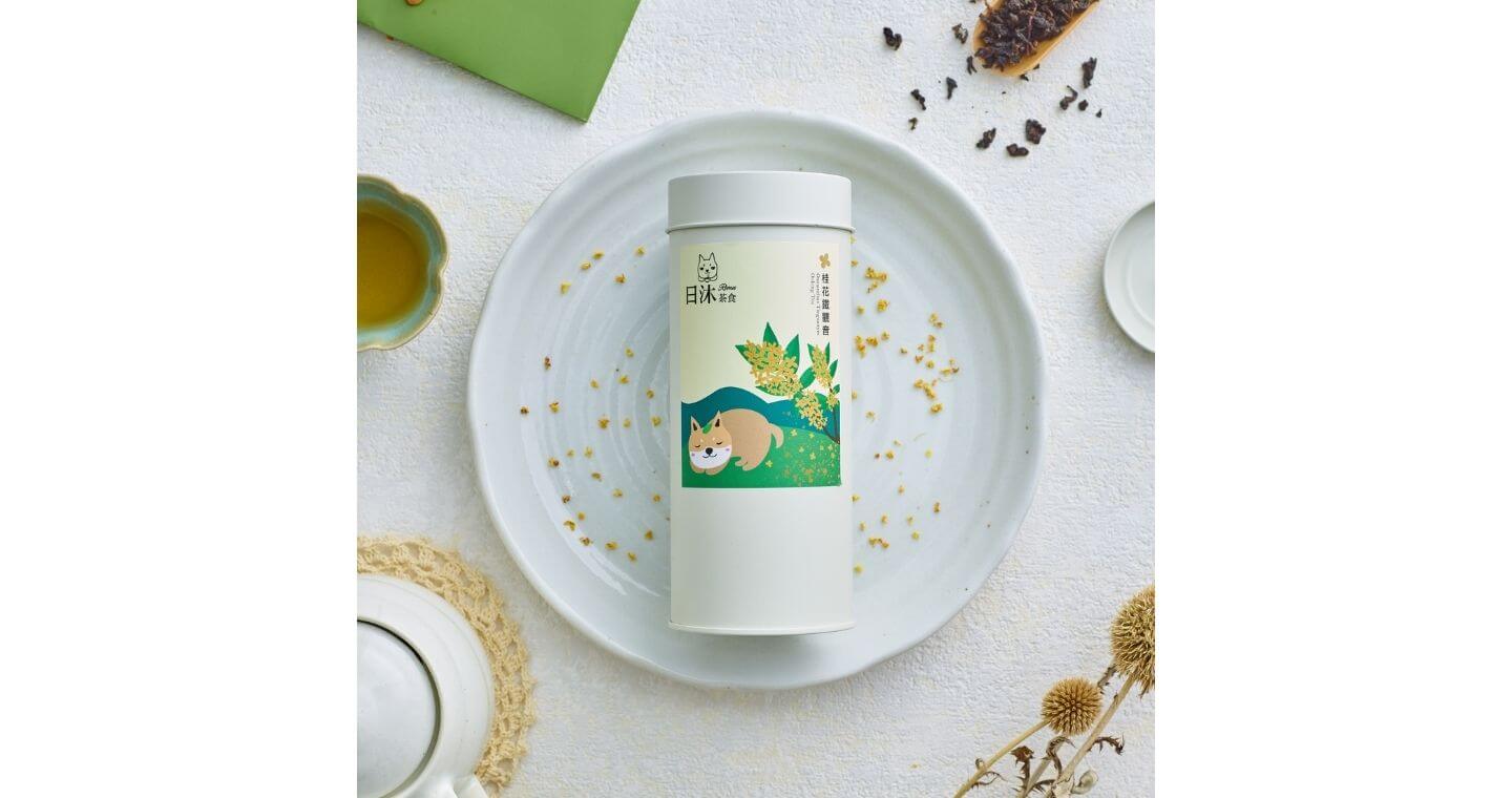 頂級手採桂花鐵觀音茶 (50g/罐) - 金秋鮮採桂花入茶 百年製茶工藝