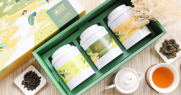 客製化茶葉禮盒【無藏 | 甜潤款】阿里山故事茶3入大禮盒 ─ 勇敢成長 / 暖韻甘醇