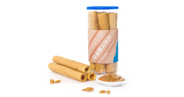 花生夾餡蛋捲（桶裝夾餡）（2罐一組）