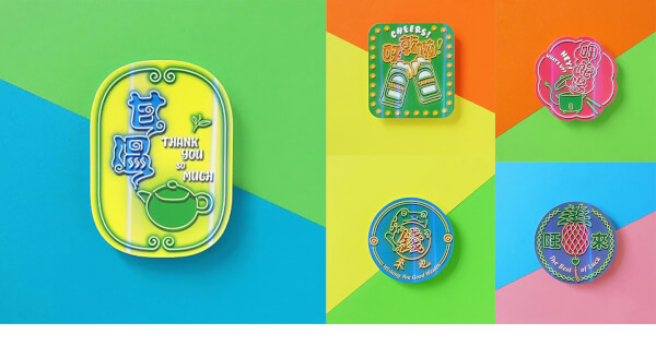 【無藏嚴選】【最靡有禮】台灣在地 霓彩大貼紙(共5款各1)