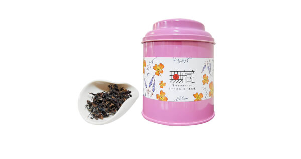 【無藏嚴選】蜜香烏龍 東方美人茶 — 50g圓鐵罐裝