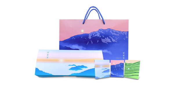 《中秋限定》無藏茗茶X最靡設計X伊甸基金會中秋聯名公益茶葉茶食禮盒—阿里山綜合茶包+減糖茶食