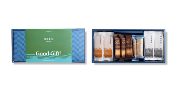 綠金海派綜合蛋捲禮盒【蛋奶素】