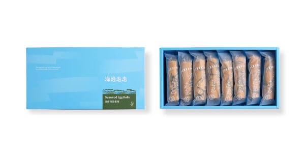 激厚海苔蛋捲《5倍的厚實》（2盒一組）