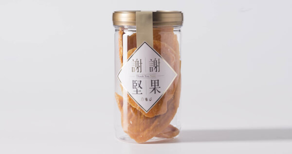 台灣愛文芒果乾 (台灣在地烘焙果乾，軟Q，芒果香氣四溢) (2罐一組)