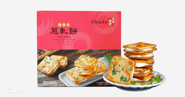 佳德糕餅 - 蔥軋餅(24片)禮盒