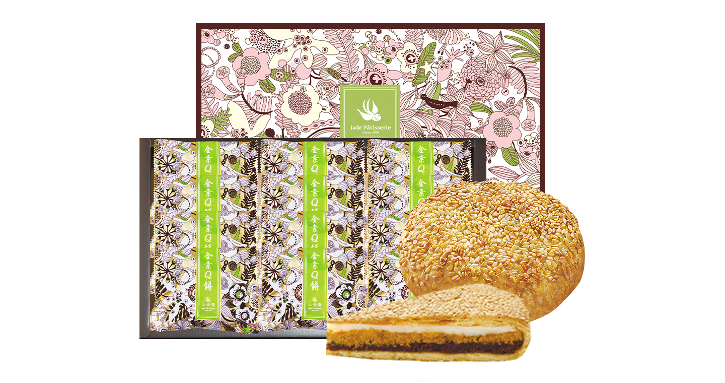 全素Q餅12入禮盒 x 6盒◆全素/效期25天◆