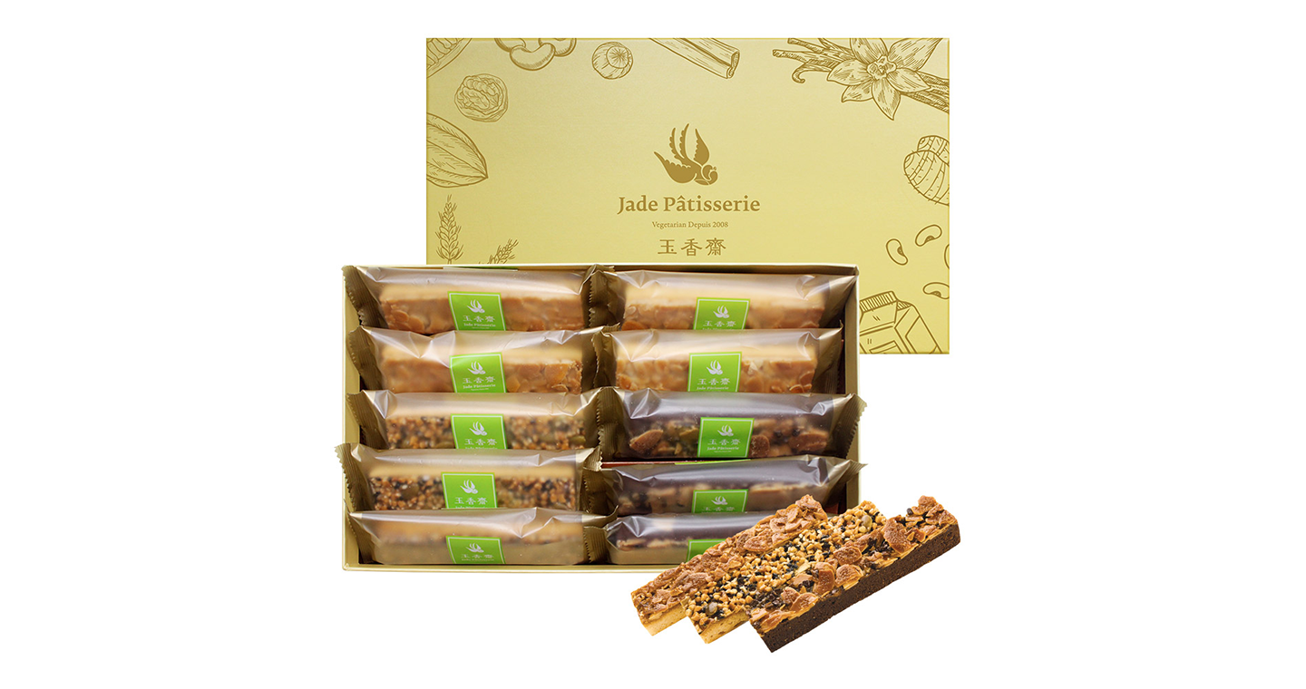 法式餅乾10入禮盒(杏仁富貴酥+佛羅倫斯+蕎麥堅果酥) x 10盒◆奶素/效期30天◆