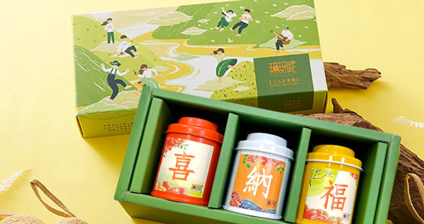 【無藏 | 甜潤款】阿里山故事茶3入小禮盒 ─ 勇敢成長 /暖韻甘醇 x 2盒