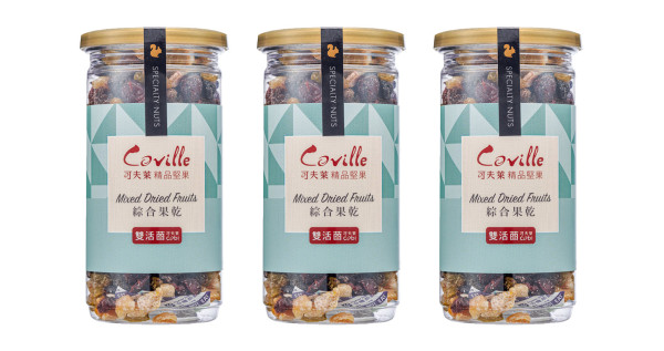 雙活菌養生綜合果乾-3罐組