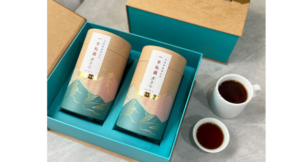 台灣茶禮盒｜一手蜜香紅茶-茶葉200公克 (100公克X2罐/盒)