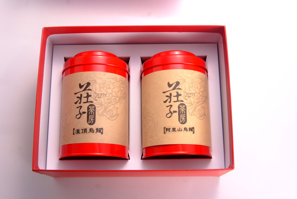 禮盒組 阿里山金萱(150g)+ 玫瑰烏龍(150g)