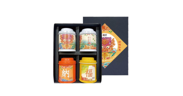 L01【無藏】端午公益禮盒 — 經典綜合四入小茶禮【午陽納福】