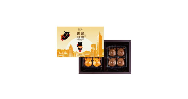 中秋限定【郭元益】喔熊OhBear月餅